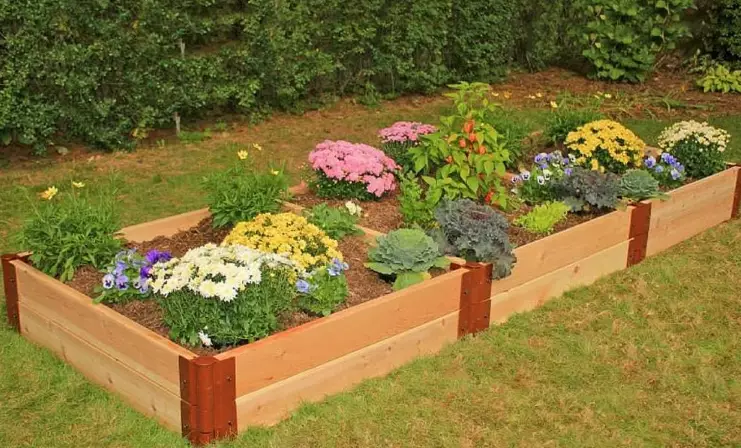 small raised garden bed designs