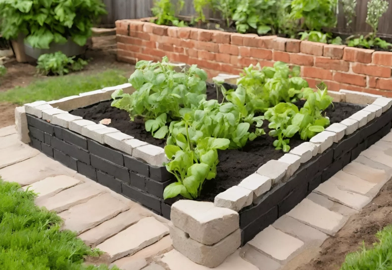 inexpensive raised garden bed ideas