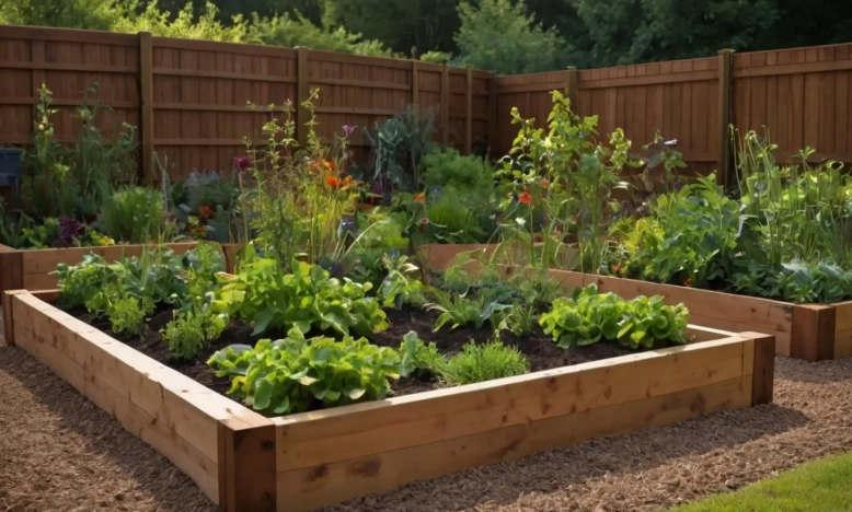 inexpensive raised garden bed ideas