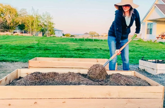 raised bed soil mix recipe
