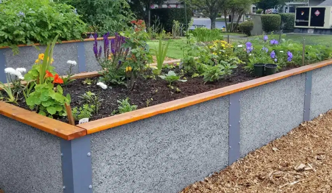 how deep raised bed for vegetables
