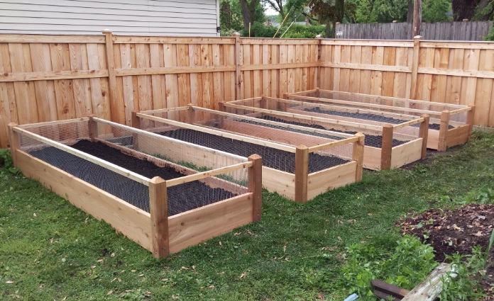 raised bed vegetable garden plans