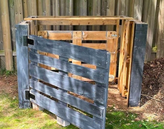 pallet compost bin liner