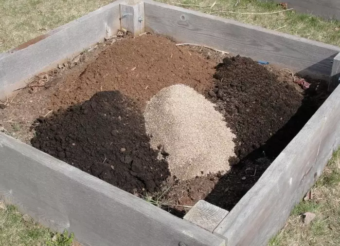 garden soil mix ratio