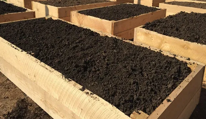 raised bed soil recipe