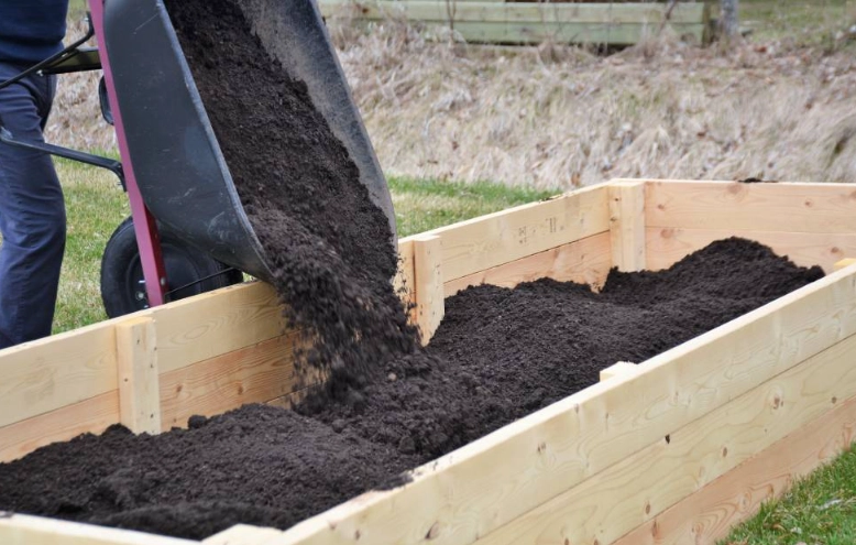 raised bed soil recipe