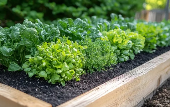 growing vegetables in raised beds