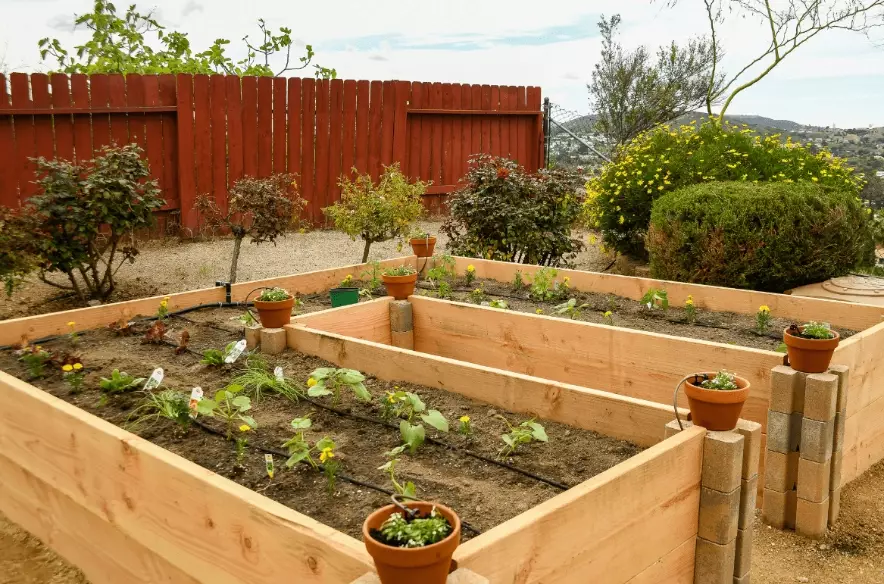 how to build a raised garden bed