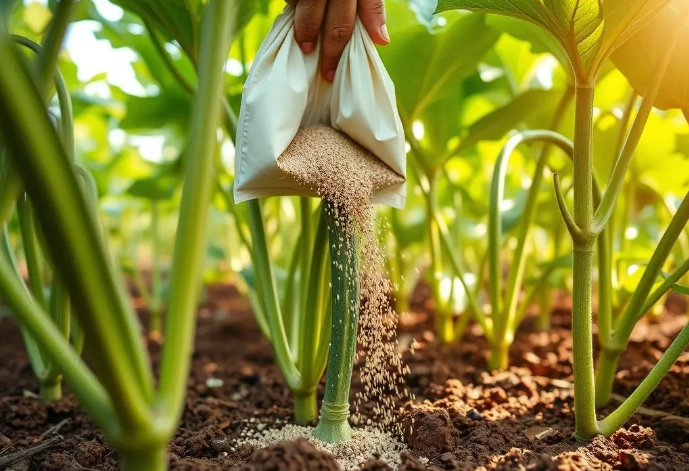 how to fertilize okra