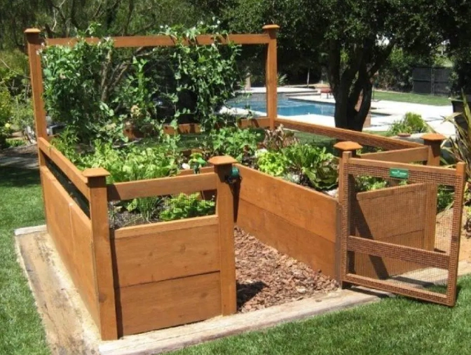 how to build a raised garden bed