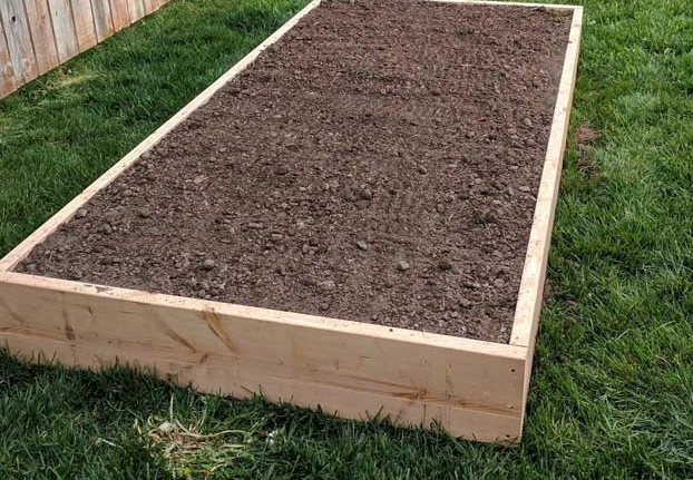raised bed garden soil