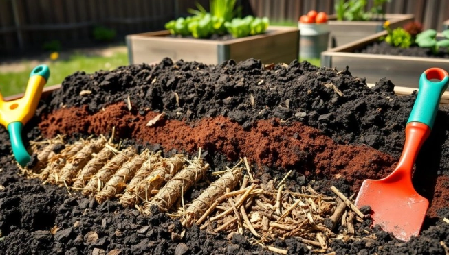 raised bed soil mix recipe