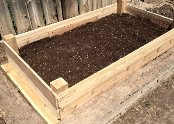raised bed soil mix recipe