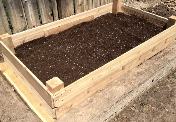 raised bed soil mix recipe