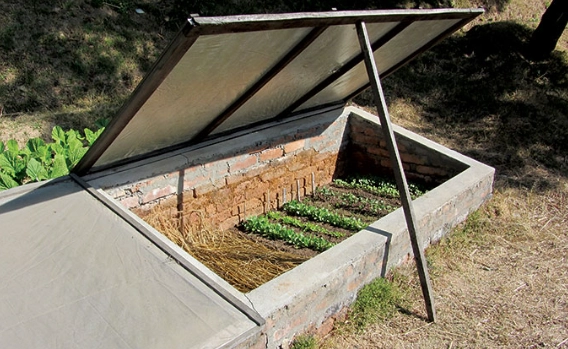 cold frame construction