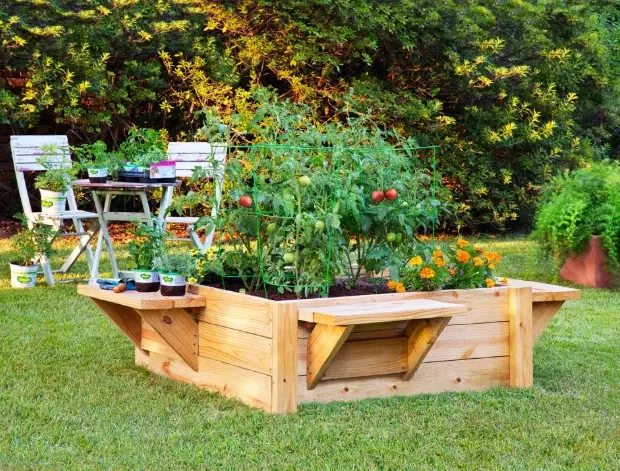 how to build a raised garden bed