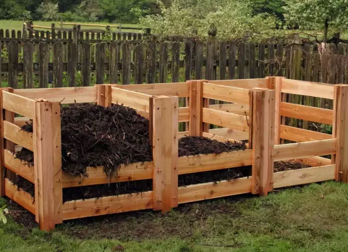 homemade compost bin