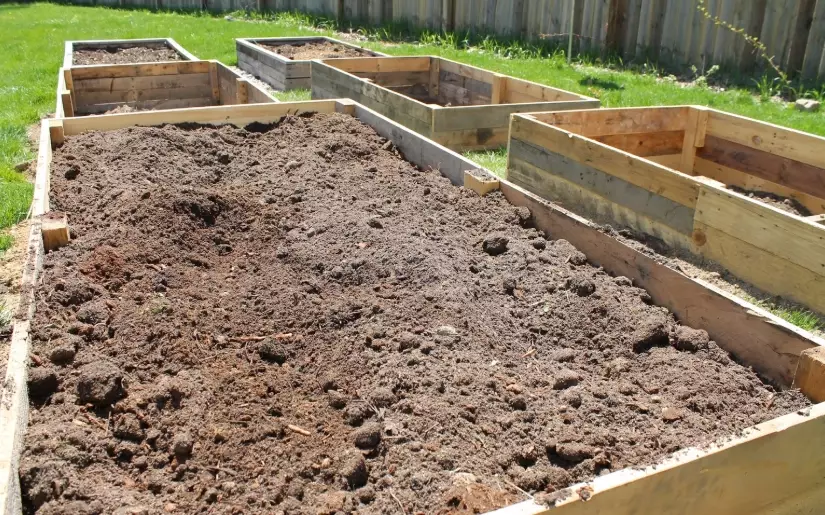 raised bed soil mix recipe