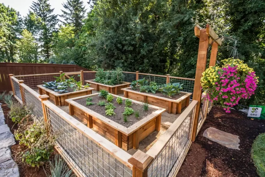 raised bed garden soil mix