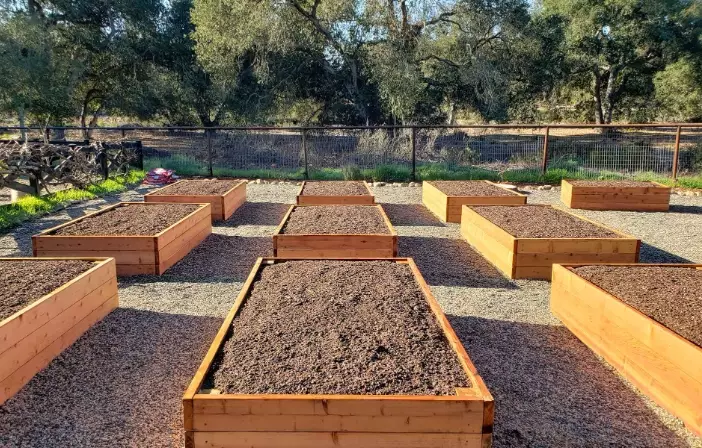 how to fill a raised bed cheaply