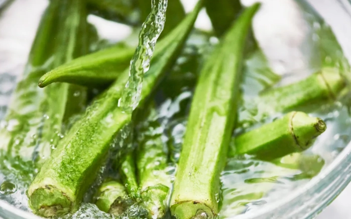 how often to water okra