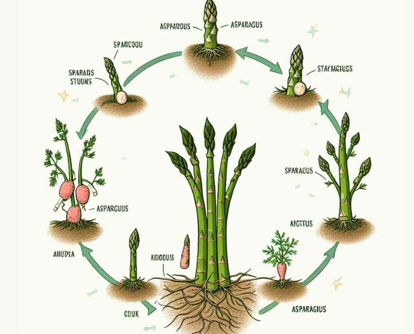 asparagus growing time