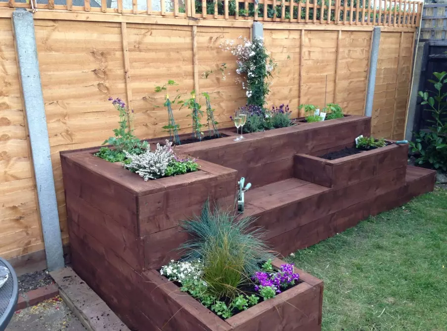 raised bed garden design