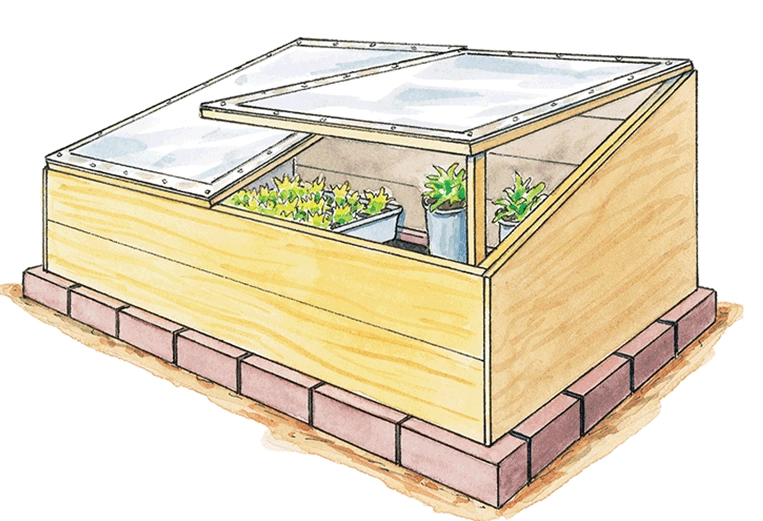 how to build a cold frame