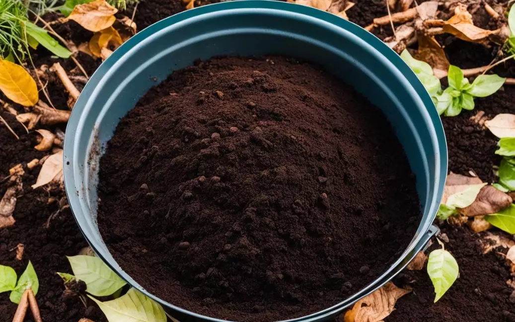 composting coffee grounds